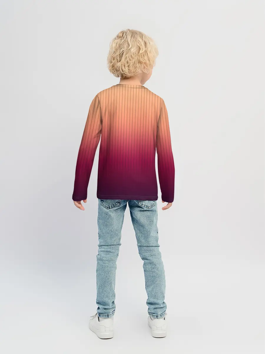 Детский лонгслив / The Gradient Of Deer