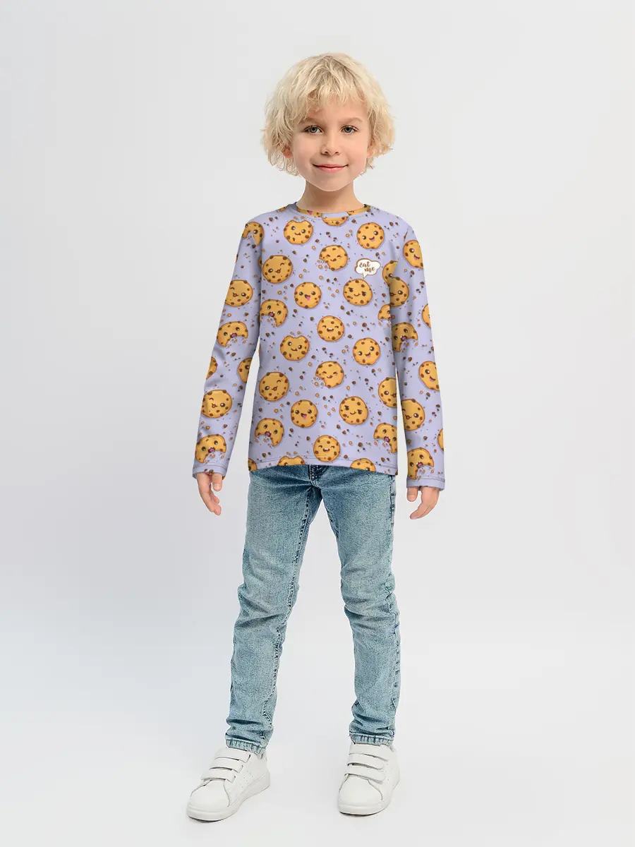 Детский лонгслив / Eat me