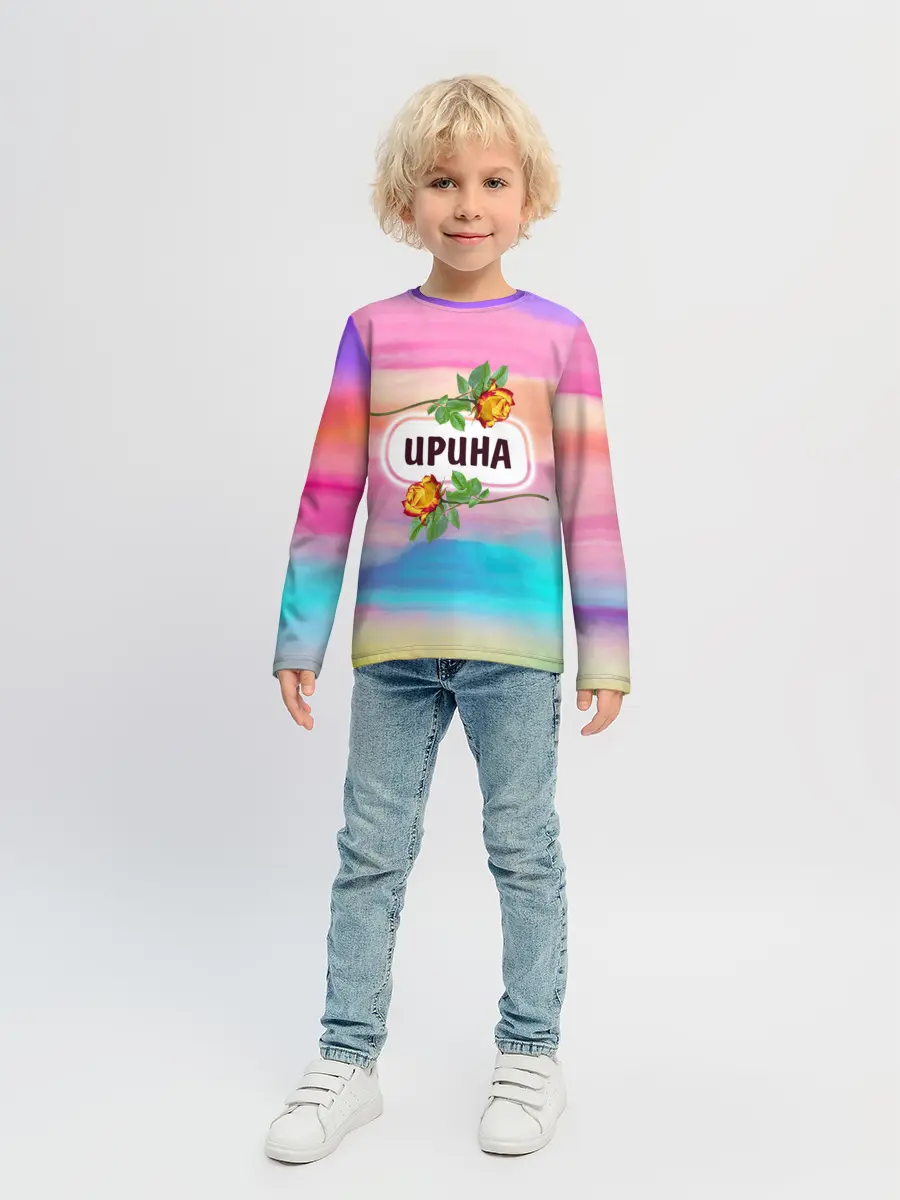 Детский лонгслив / Ирина