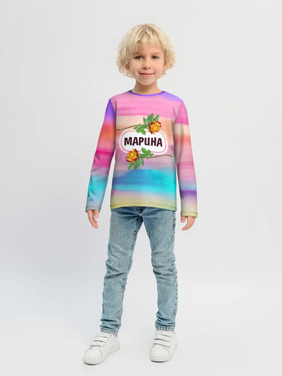 Детский лонгслив / Марина