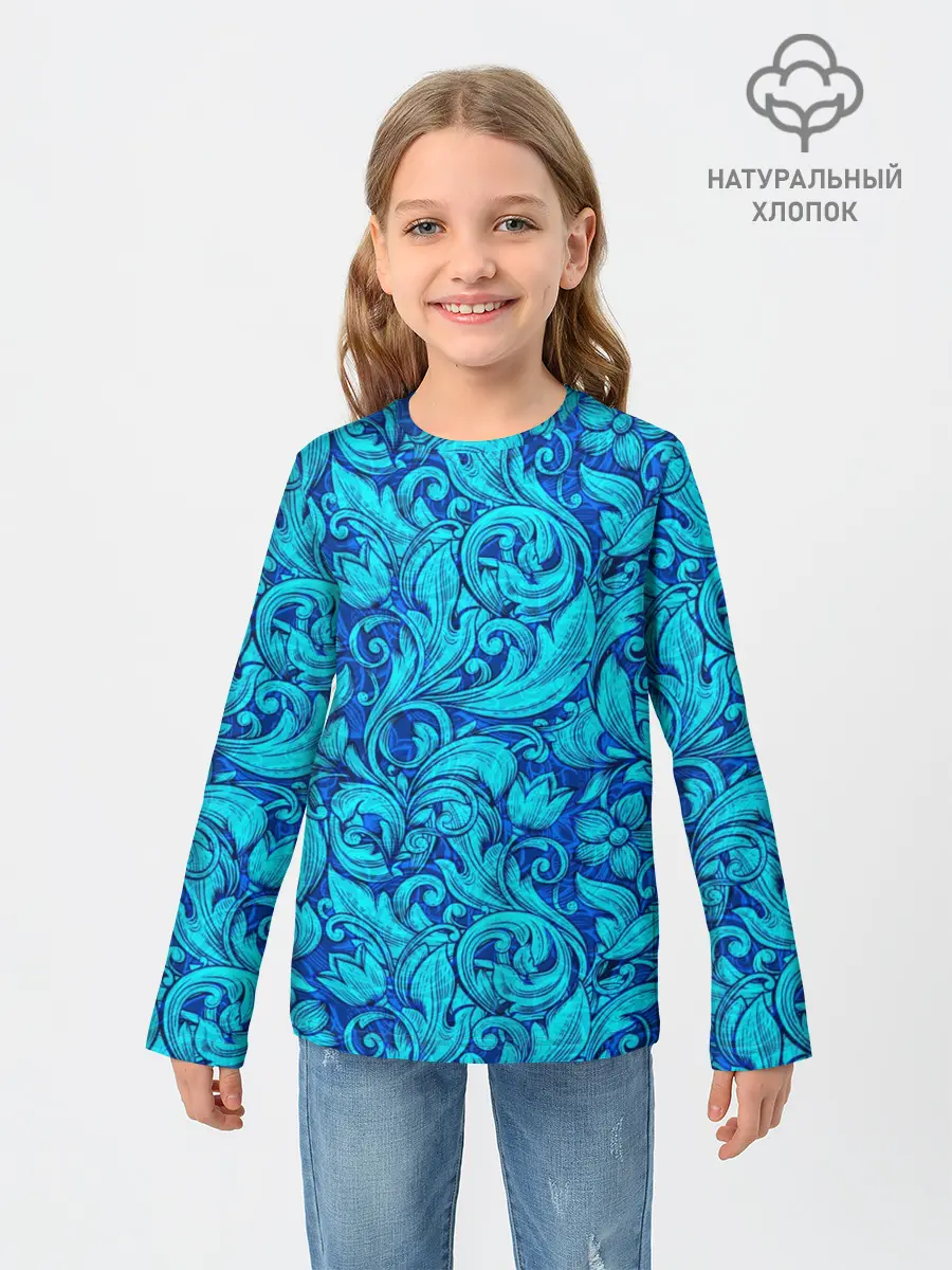 Детский лонгслив / Флора | Flora