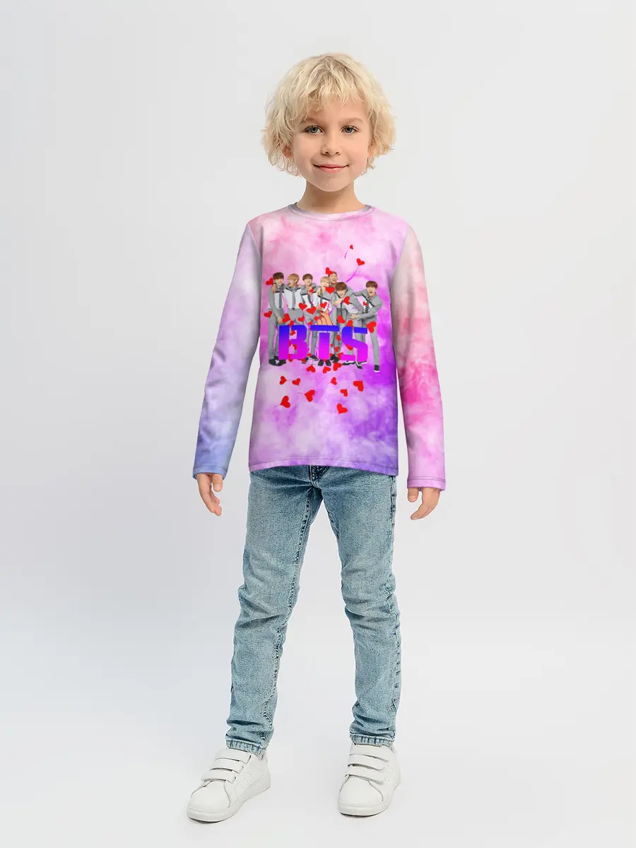 Детский лонгслив / БТС | BTS