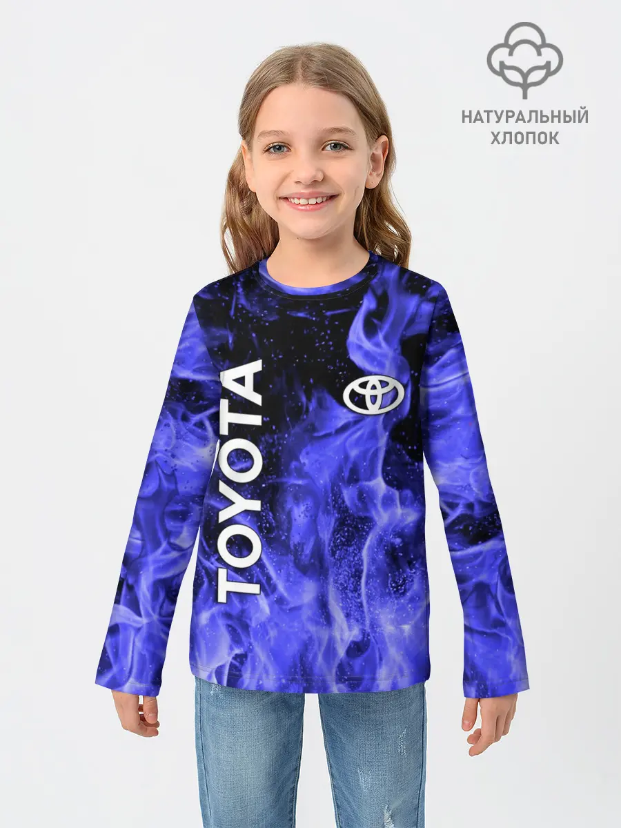 Детский лонгслив / TOYOTA