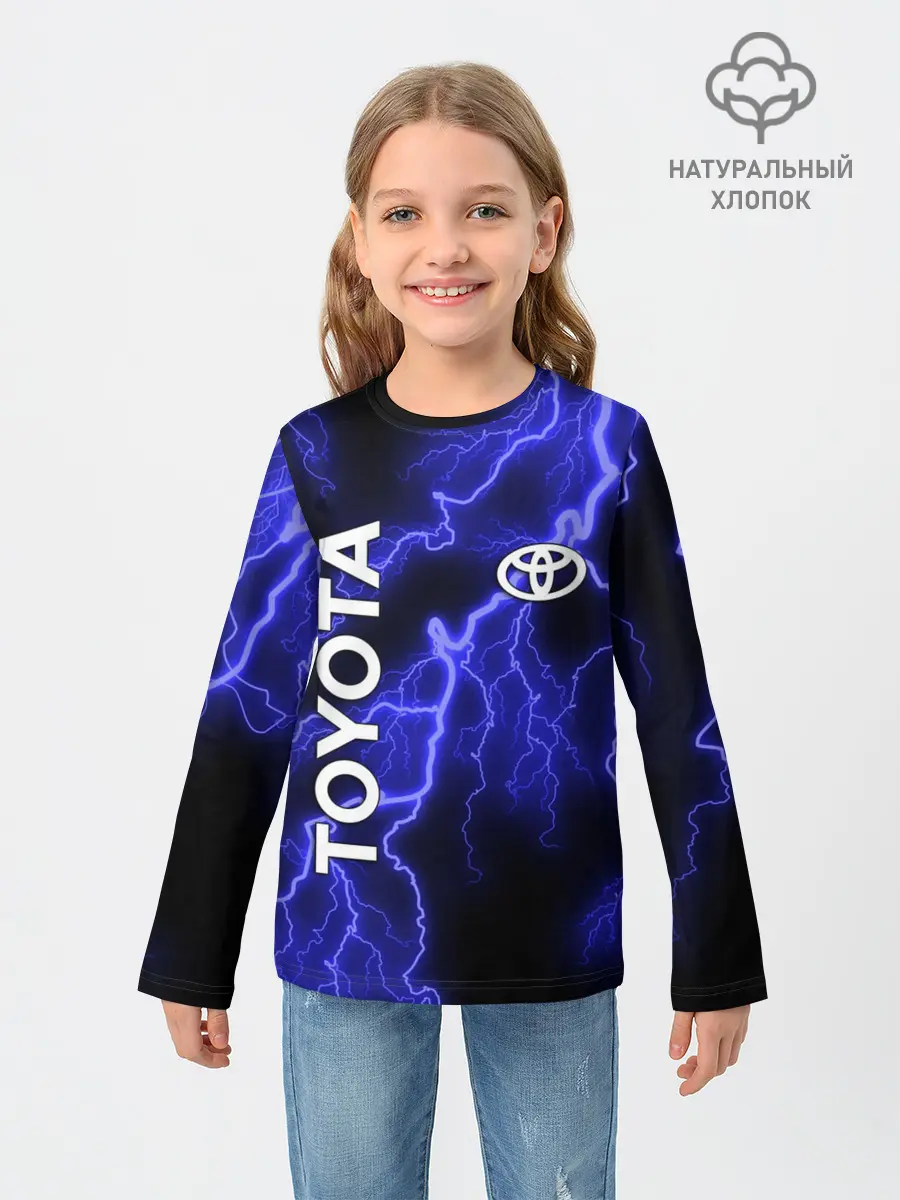 Детский лонгслив / TOYOTA