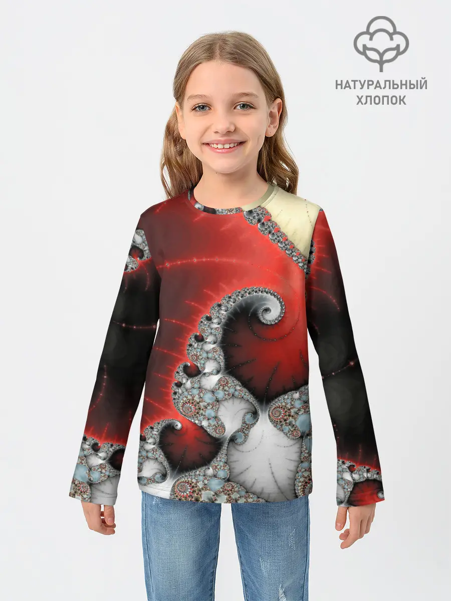 Детский лонгслив / ABSTRACT&FRACTAL