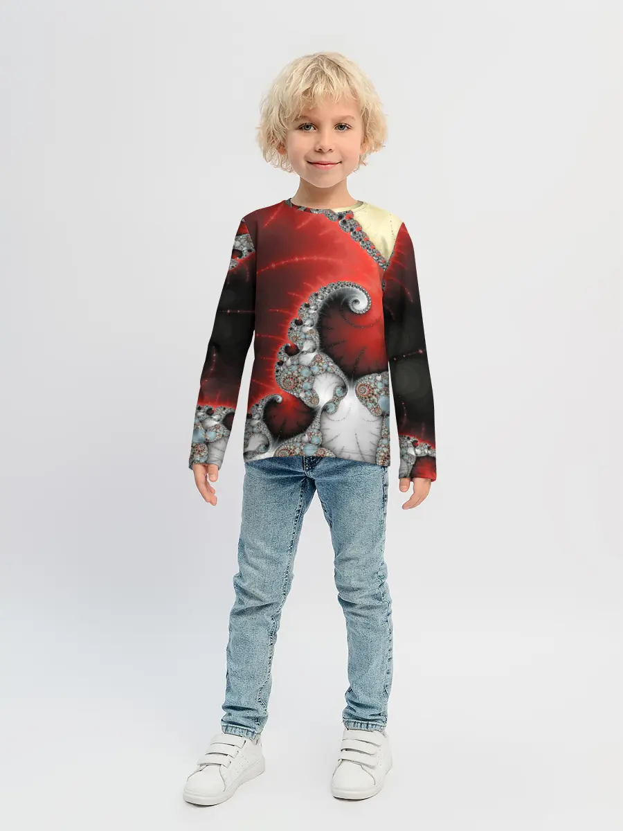Детский лонгслив / ABSTRACT&FRACTAL