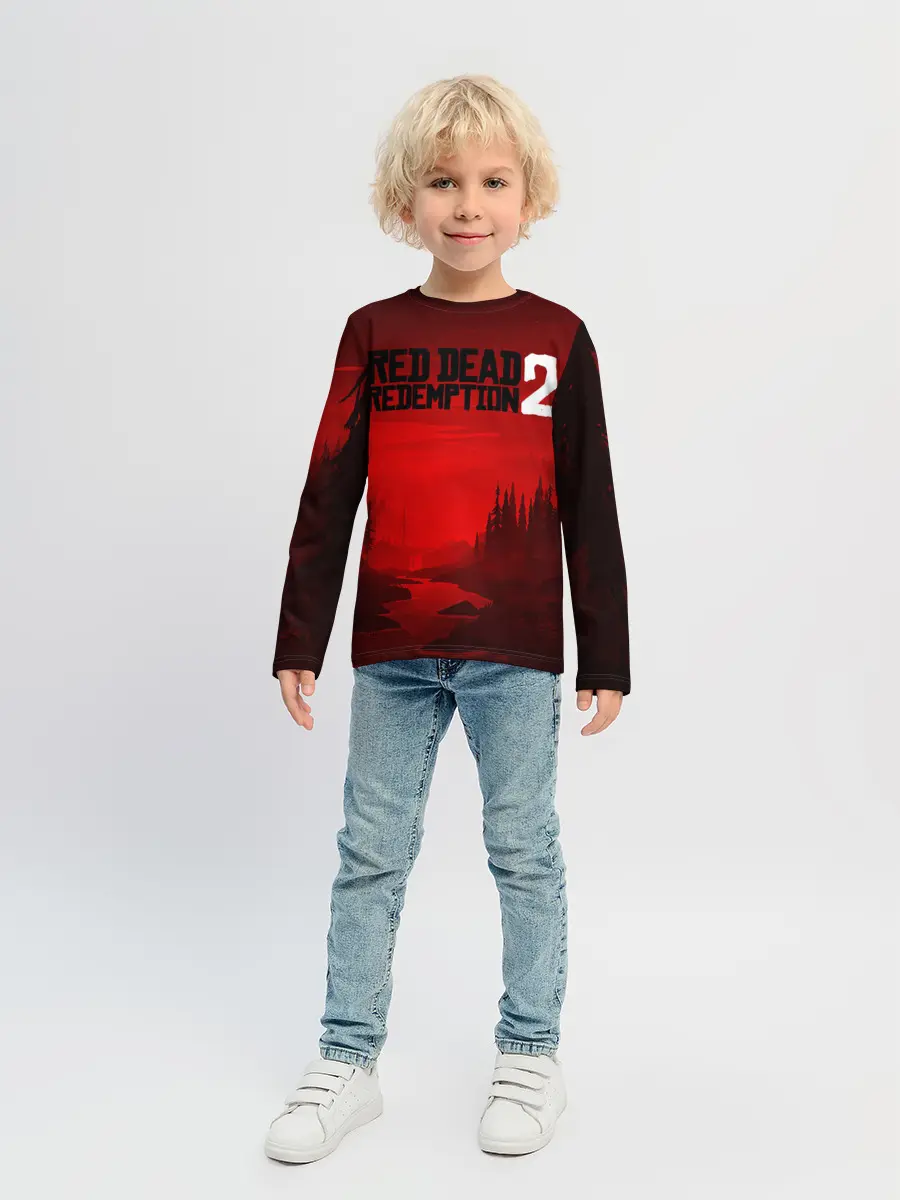 Детский лонгслив / Red Dead Redemption 2