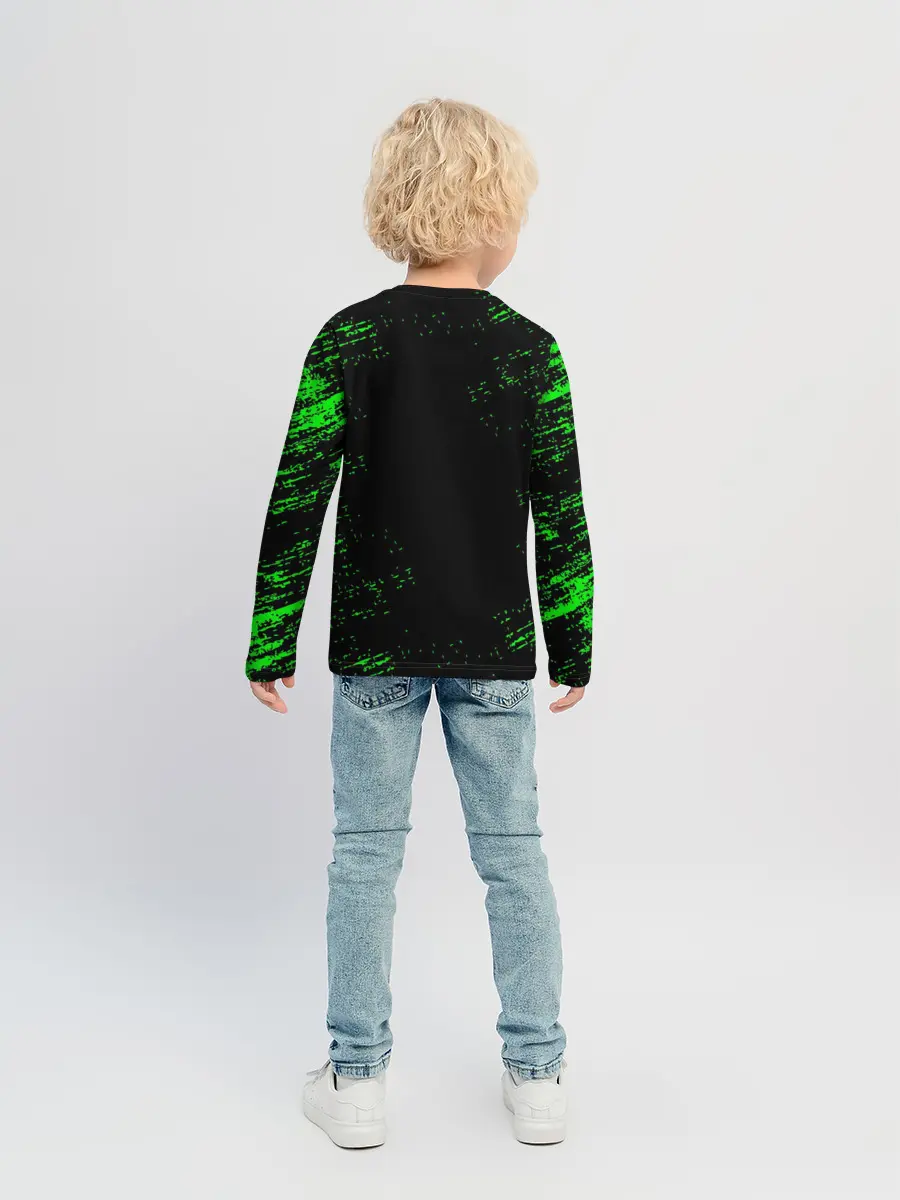 Детский лонгслив / MINECRAFT