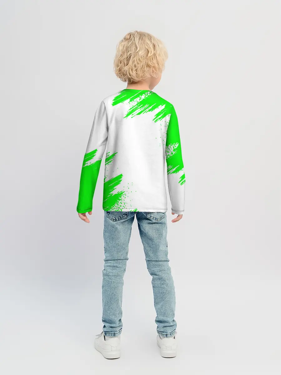 Детский лонгслив / MINECRAFT CREEPER