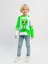 Детский лонгслив / MINECRAFT CREEPER
