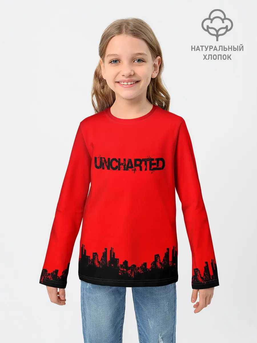 Детский лонгслив / Uncharted 2