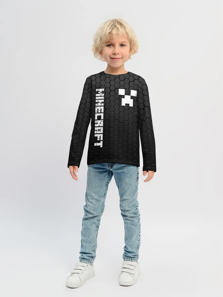 Детский лонгслив / MINECRAFT / МАЙНКРАФТ