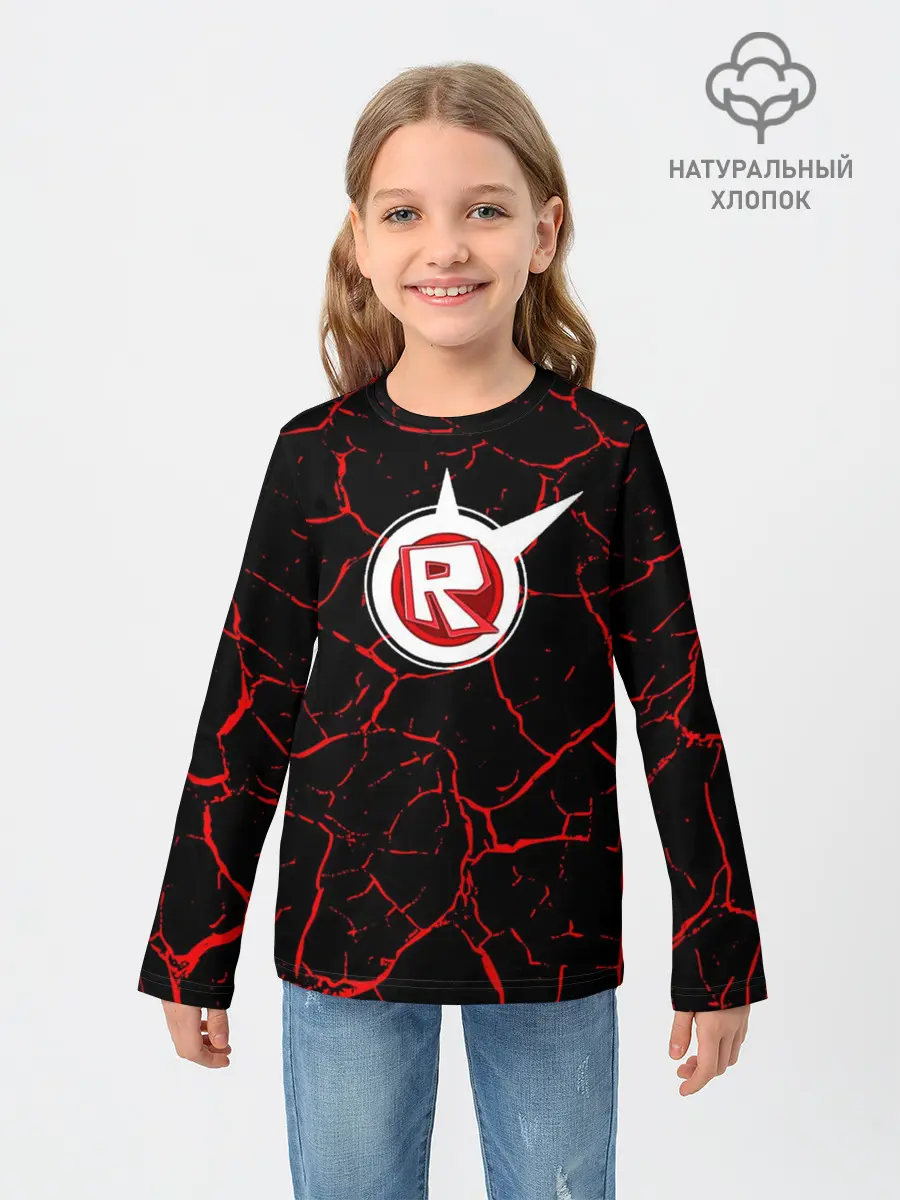 Детский лонгслив / Роблокс | Roblox