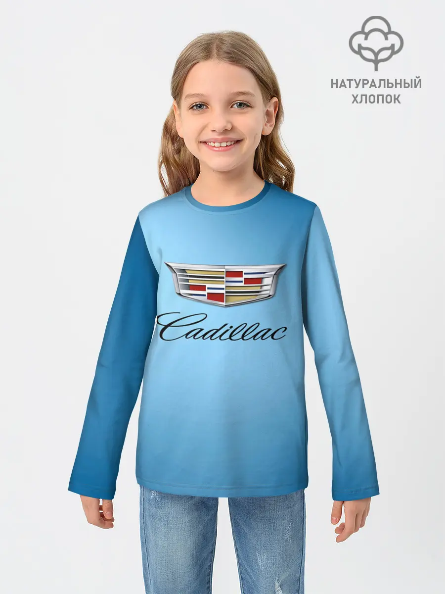 Детский лонгслив / cadillac