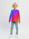 Детский лонгслив / Градиент