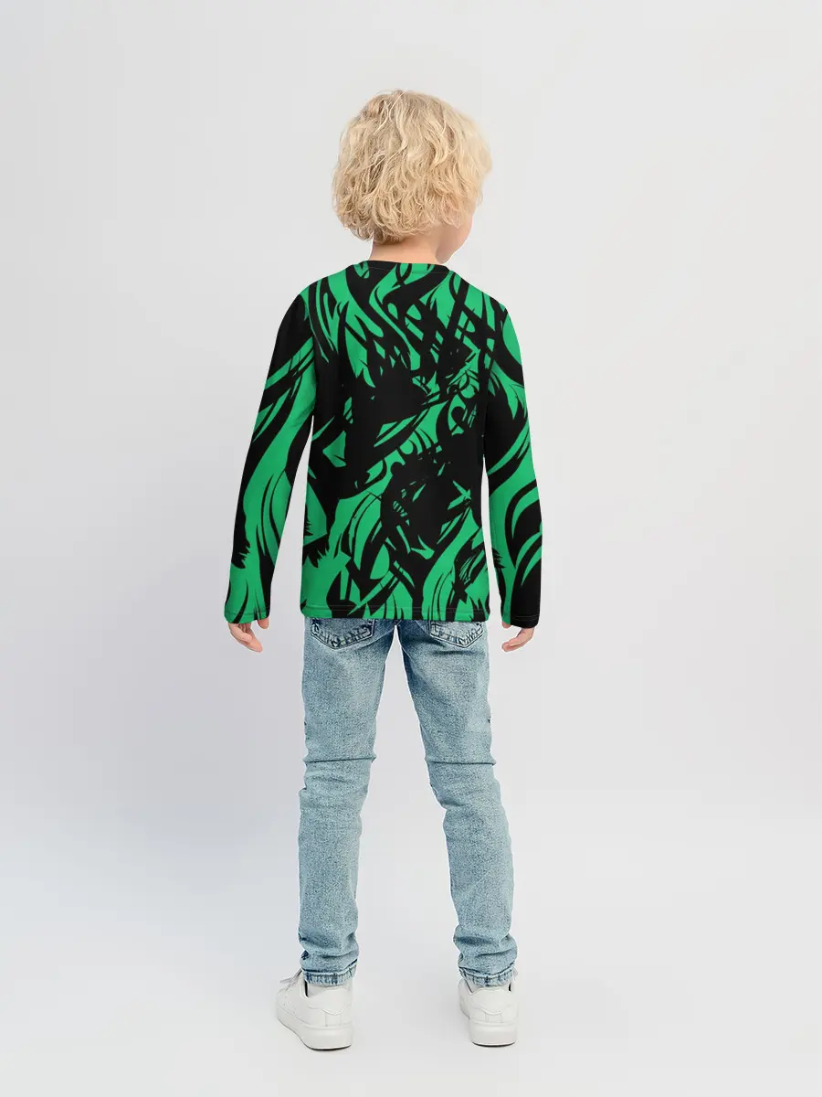 Детский лонгслив / Dragon | Дракон