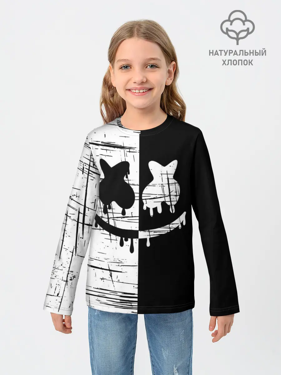 Детский лонгслив / FORTNITE MARSHMELLO.