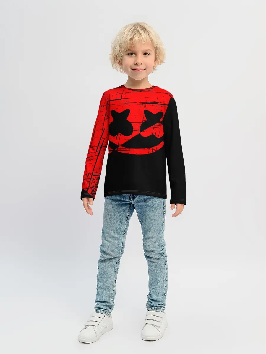 Детский лонгслив / FORTNITE MARSHMELLO.