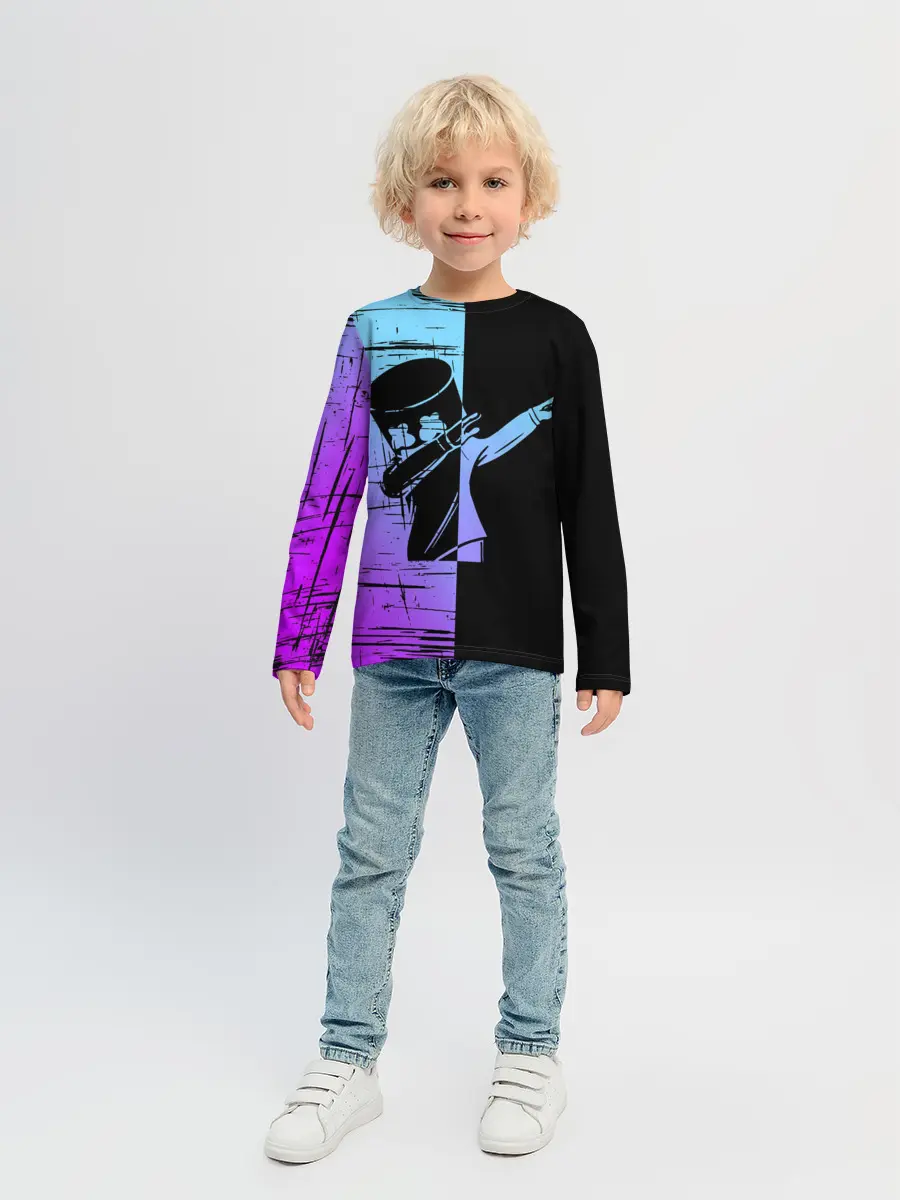 Детский лонгслив / FORTNITE MARSHMELLO.