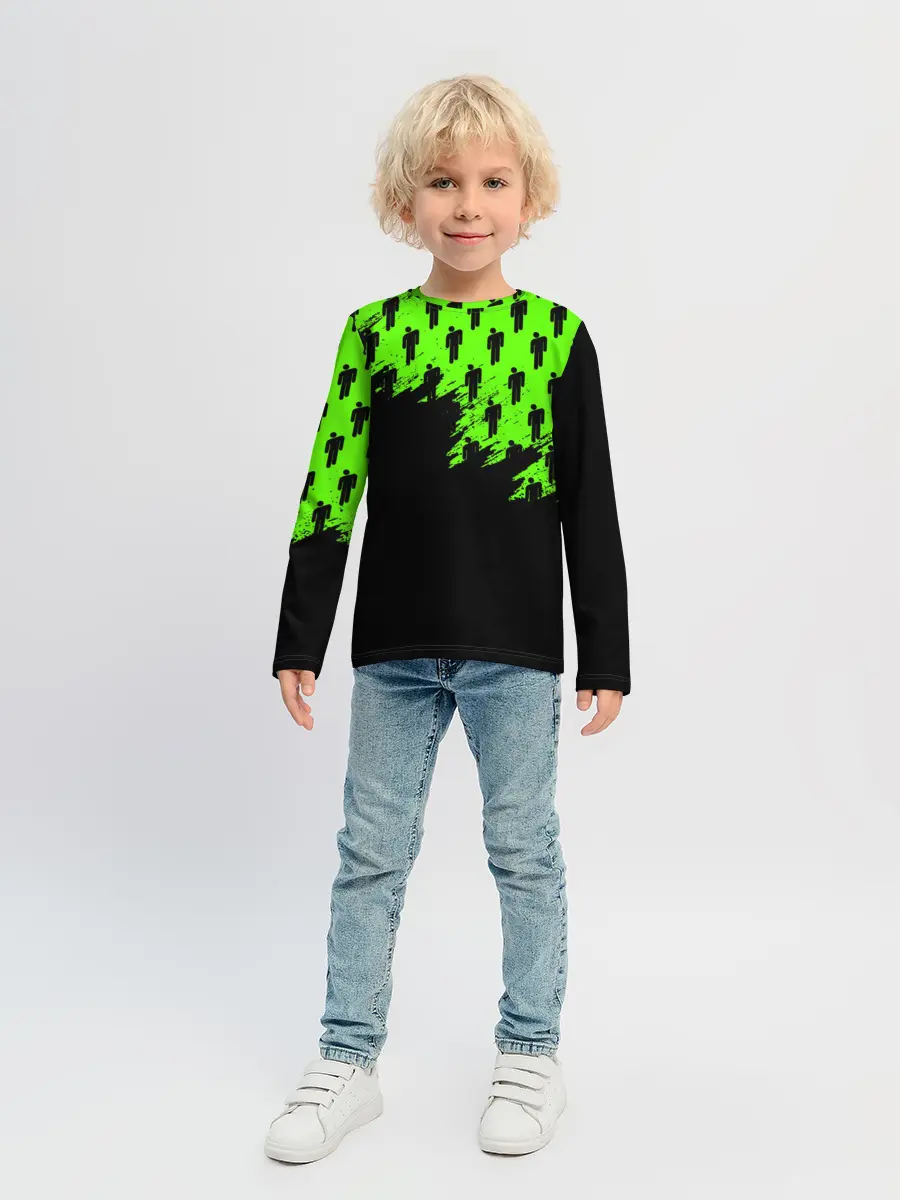 Детский лонгслив / BILLIE EILISH / БИЛЛИ АЙЛИШ