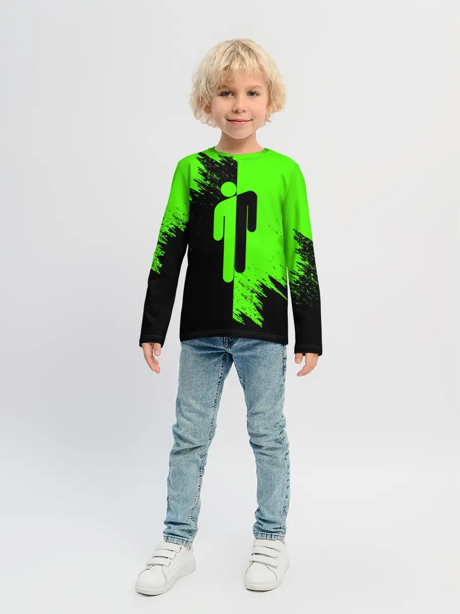 Детский лонгслив / BILLIE EILISH / БИЛЛИ АЙЛИШ