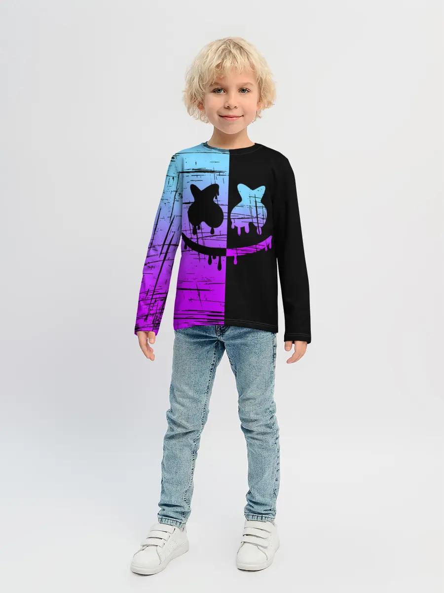 Детский лонгслив / FORTNITE MARSHMELLO.