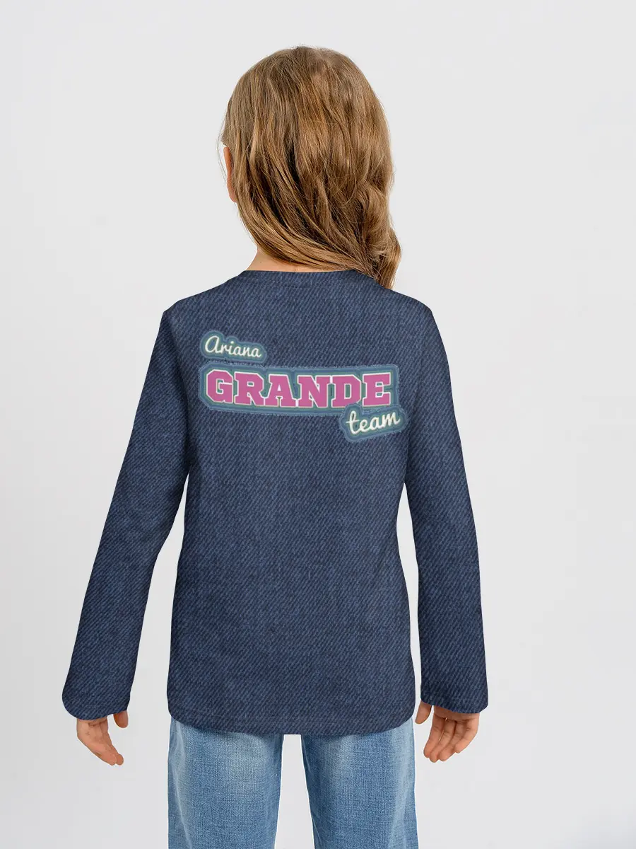 Детский лонгслив / Ariana Grande Jeans