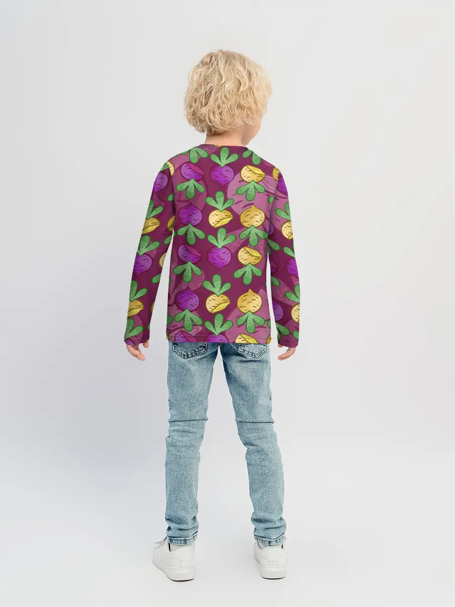 Детский лонгслив / Репа и Свекла