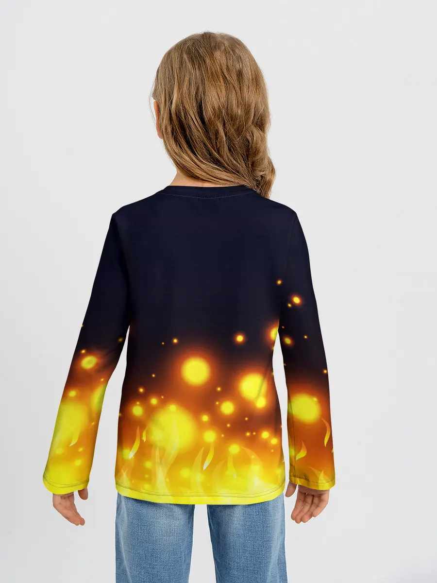 Детский лонгслив / Helltaker Satan Girl