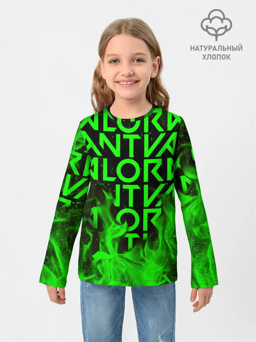 Детский лонгслив / VALORANT | ВАЛОРАНТ