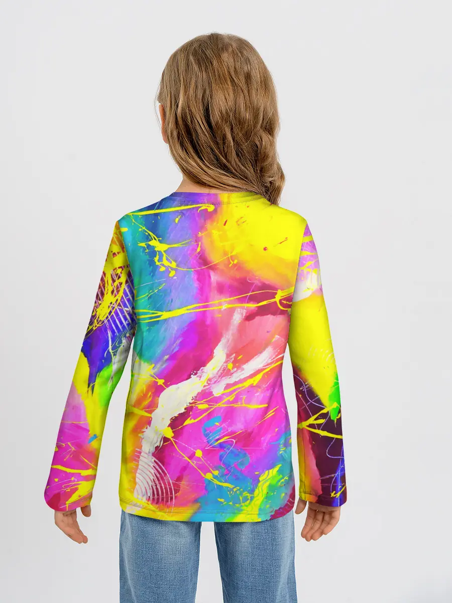 Детский лонгслив / ТИ-ДАЙ