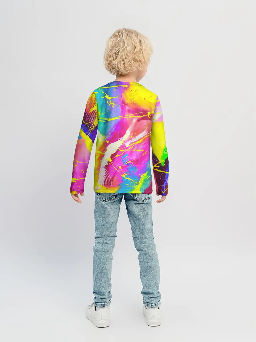 Детский лонгслив / ТИ-ДАЙ