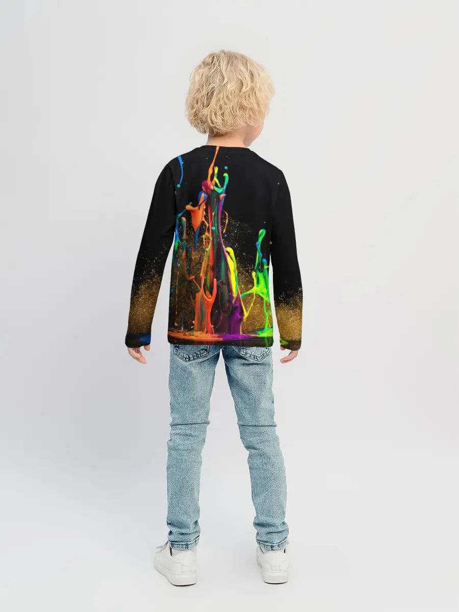 Детский лонгслив / КРАСКИ