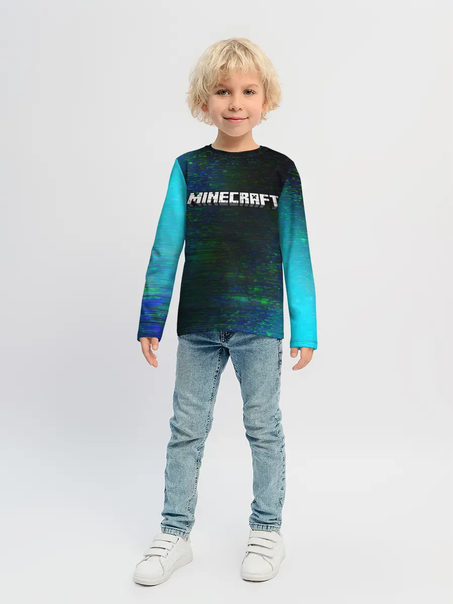 Детский лонгслив / MINECRAFT / МАЙНКРАФТ