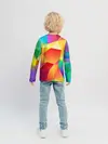 Детский лонгслив / Яркая мозаика