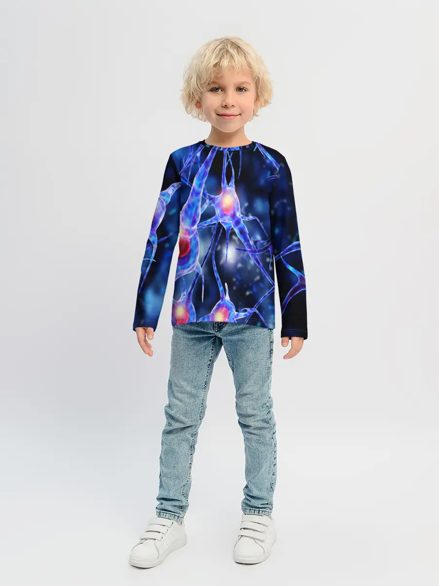 Детский лонгслив / НЕРВЫ