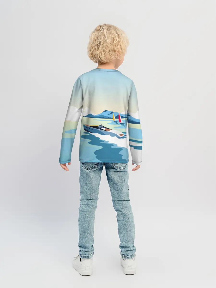 Детский лонгслив / Лето