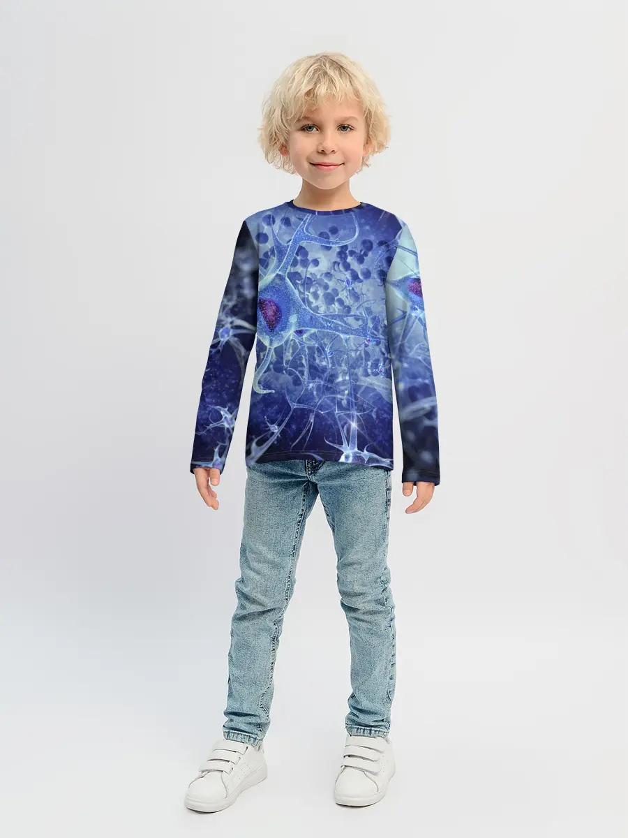 Детский лонгслив / ВИРУС