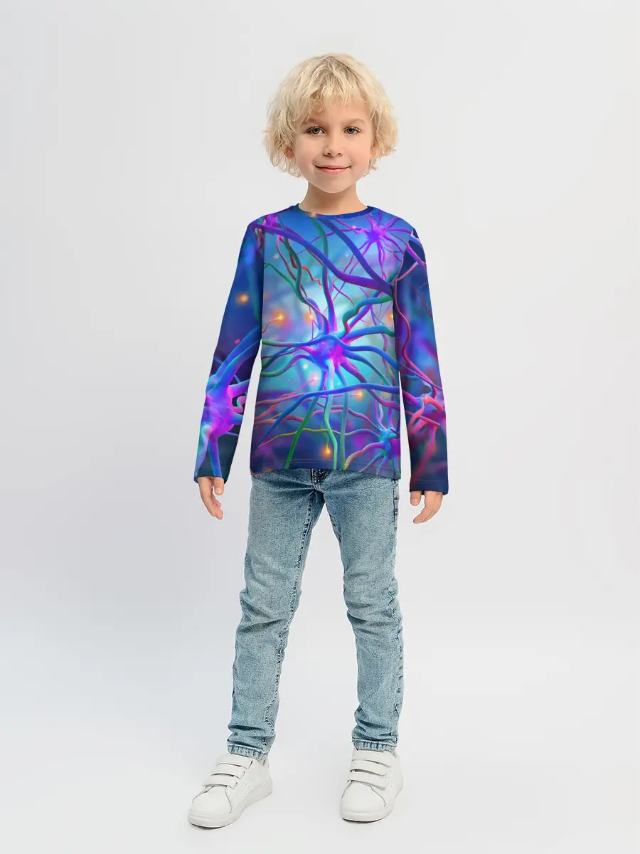 Детский лонгслив / НЕРВНЫЕ ОКОНЧАНИЯ
