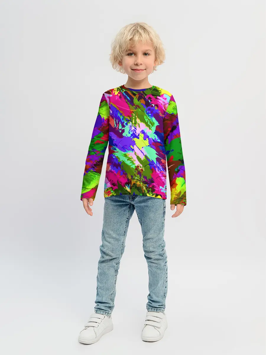 Детский лонгслив / Краска