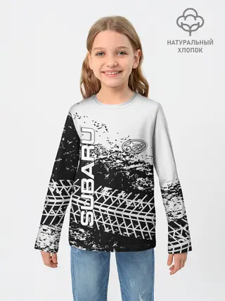 Детский лонгслив / SUBARU