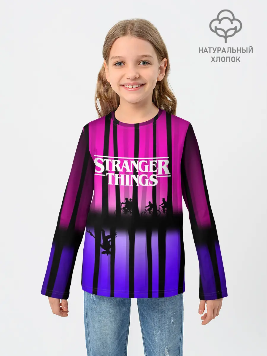 Детский лонгслив / Очень странные дела