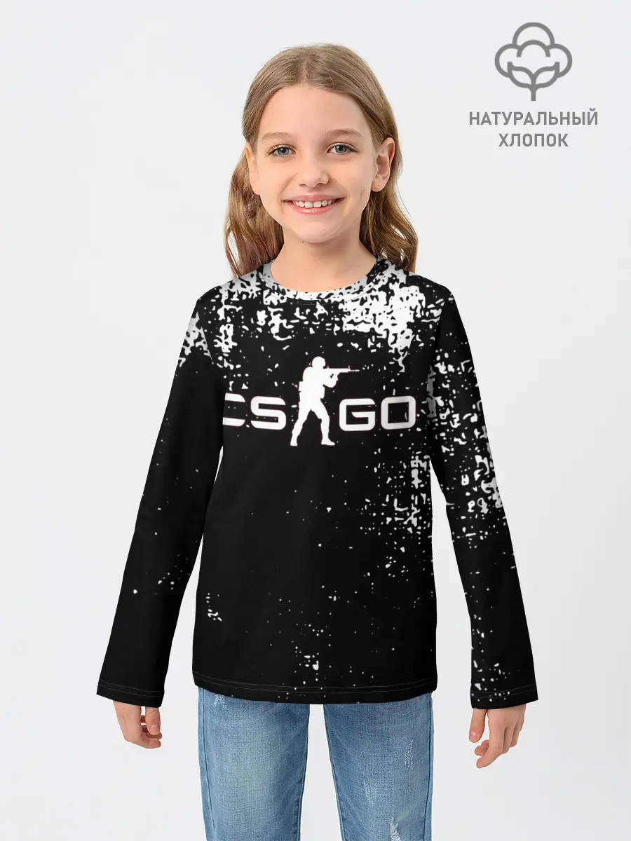 Детский лонгслив / COUNTER STRIKE