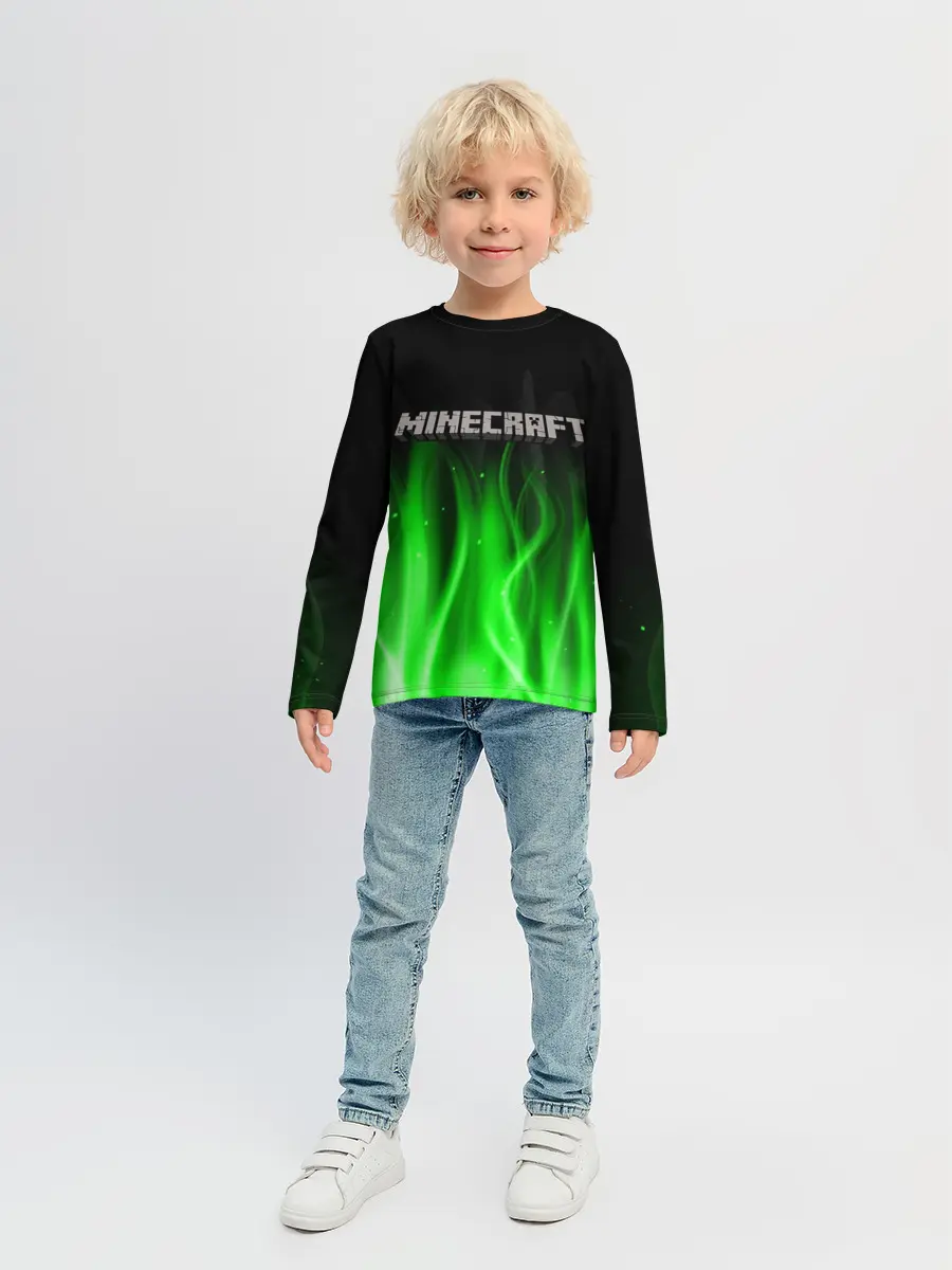 Детский лонгслив / MINECRAFT