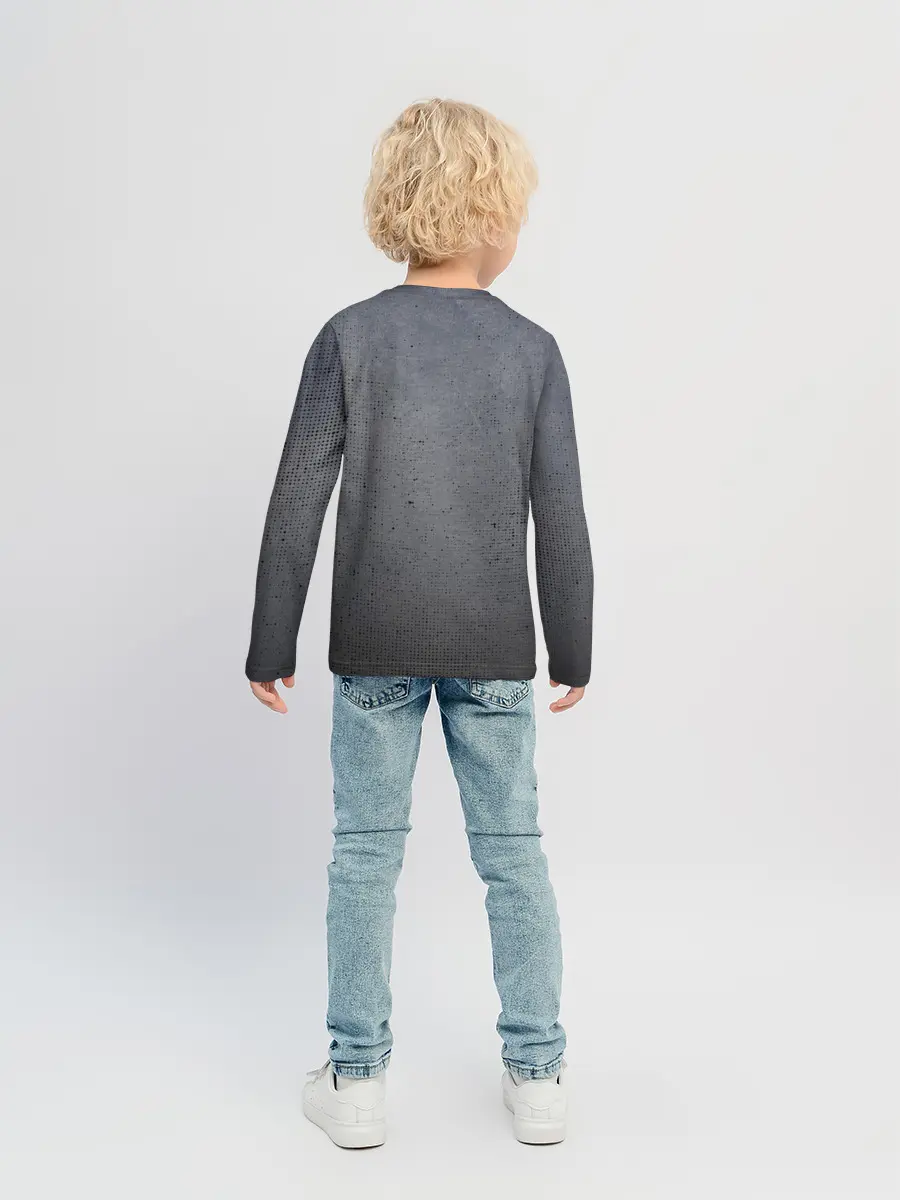 Детский лонгслив / Catgirl sadness