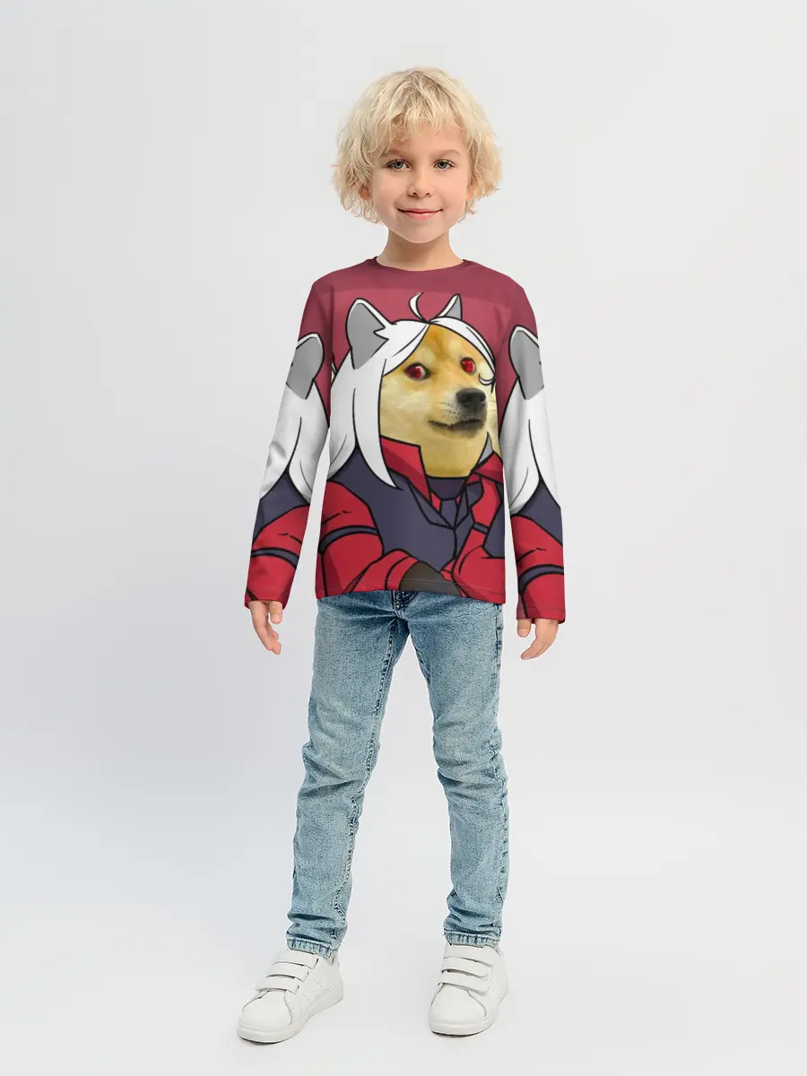 Детский лонгслив / ХЕЛЛТЕЙКЕР ДОГГО