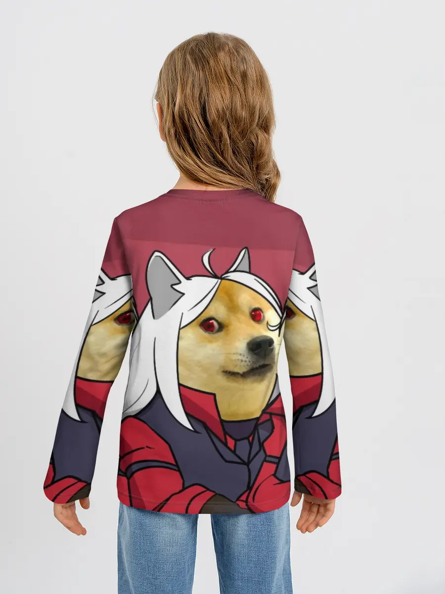 Детский лонгслив / ХЕЛЛТЕЙКЕР ДОГГО