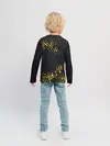 Детский лонгслив / black gold