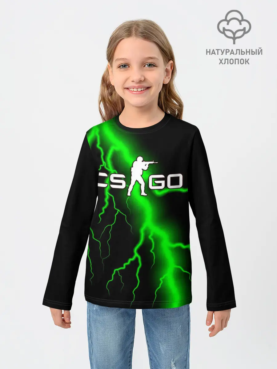 Детский лонгслив / COUNTER STRIKE
