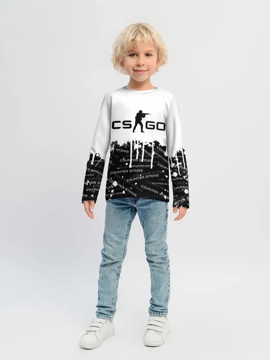 Детский лонгслив / COUNTER STRIKE